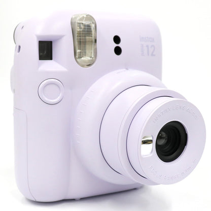 [ジャンク] 富士フイルム instax mini 12 インスタントカメラ チェキ instax-mini12-pr ライラックパープル[難あり(D)]