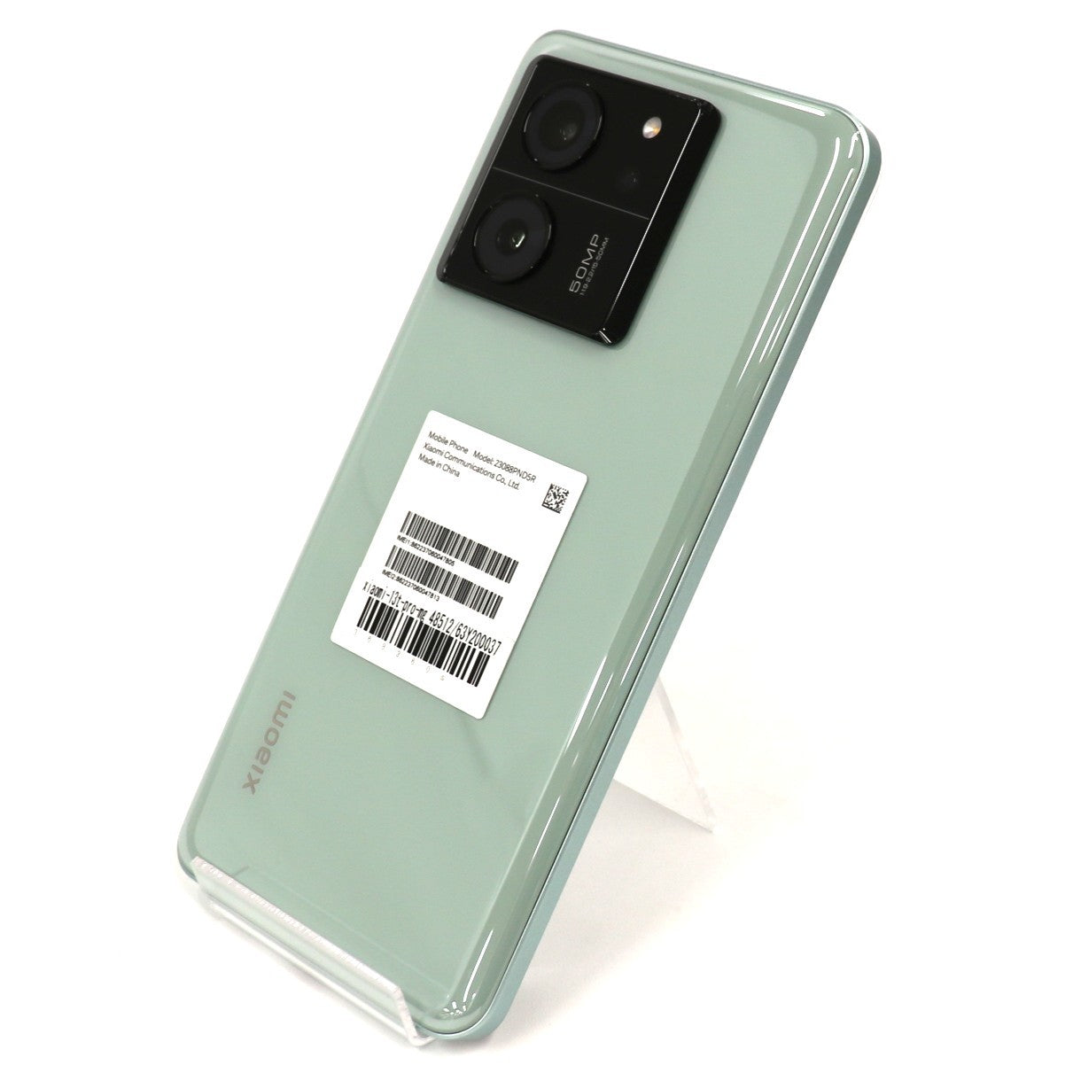 Xiaomi(シャオミ) 13T Pro 256GB SIMフリー スマートフォン xiaomi-13t-pro-mg  メドウグリーン 整備済みアウトレット品 [中古(C)]
