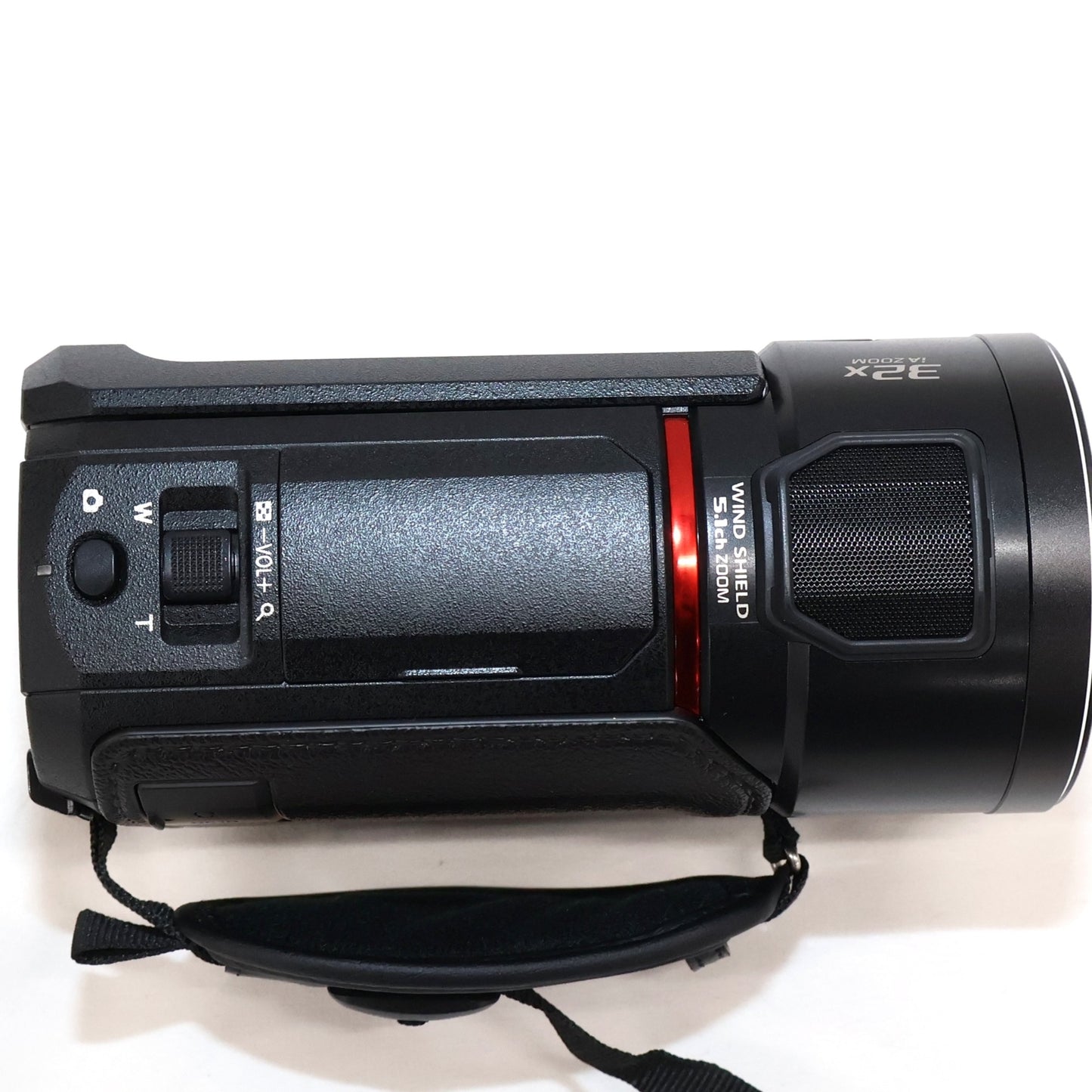 Panasonic ビデオカメラ HC-VX3 ブラック　hc-vx3-k  レザーブラック 整備済みアウトレット品 [中古(A)]