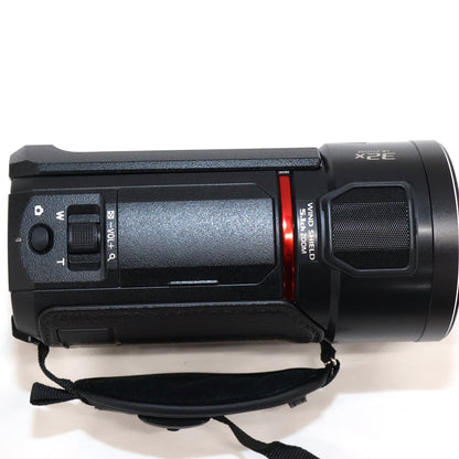 Panasonic ビデオカメラ HC-VX3 ブラック　hc-vx3-k  レザーブラック 整備済みアウトレット品 [中古(A)]