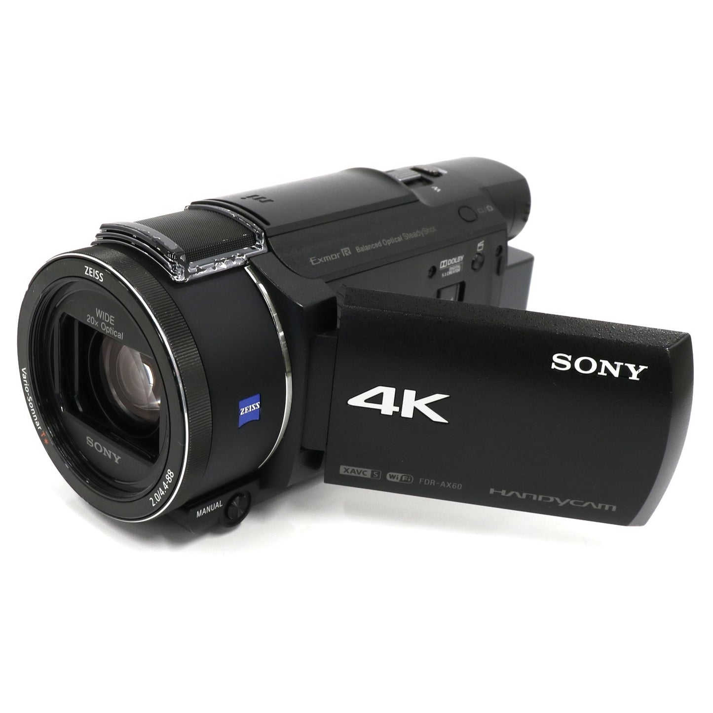 ソニー 4Kビデオカメラ FDR-AX60  fdr-ax60   整備済みアウトレット品 [中古(C)]