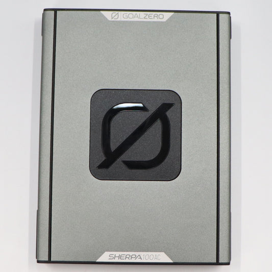 [中古(A)] GOAL ZERO Sherpa 100AC Power Bank ポータブル電源(94Wh / 6400mAh) [非常に良い]