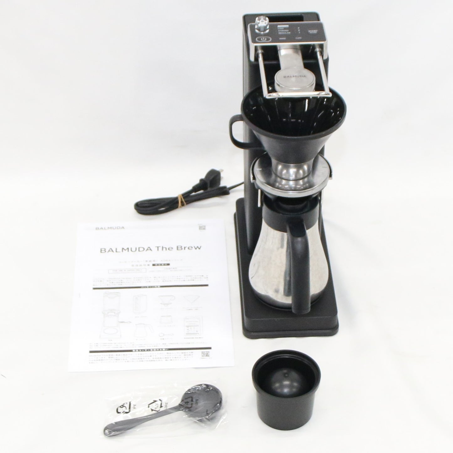 [中古(C)] バルミューダ The Brew K06A オープンドリップ式コーヒーメーカー　bal-k06a-bk bal-k06a-bk　[可]