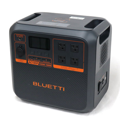 BLUETTI(ブルーティ) ポータブル電源 AC180P (1440Wh)　ac180p   整備済みアウトレット品 [良い(B)]