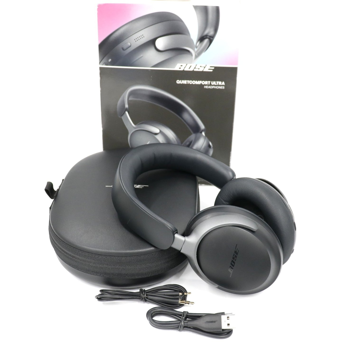 [中古(C)] Bose QuietComfort Ultra Headphones ワイヤレスヘッドホン qc-ultra-headphones-bk ブラック[可]
