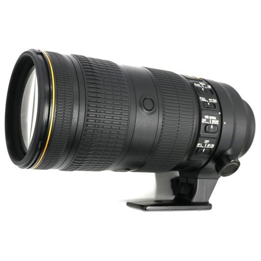 ニコン AF-S NIKKOR 70-200mm f/2.8E FL ED VR 望遠ズームレンズ af-70-200   整備済みアウトレット品 [良い(B)]