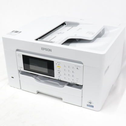 [中古(B)] エプソン PX-M6010F A3カラーインクジェットプリンター複合機 自動原稿送り装置(ADF) px-m6010f ホワイト [良い]