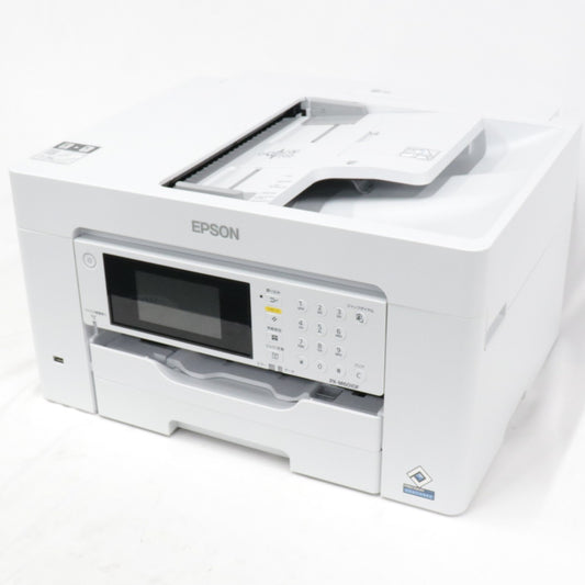 [中古(B)] エプソン PX-M6010F A3カラーインクジェットプリンター複合機 自動原稿送り装置(ADF) px-m6010f ホワイト [良い]