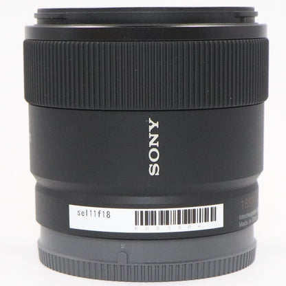 ソニー E 11mm F1.8 SEL11F18 大口径超広角単焦点レンズ sel11f18   整備済みアウトレット品 [中古(A)]