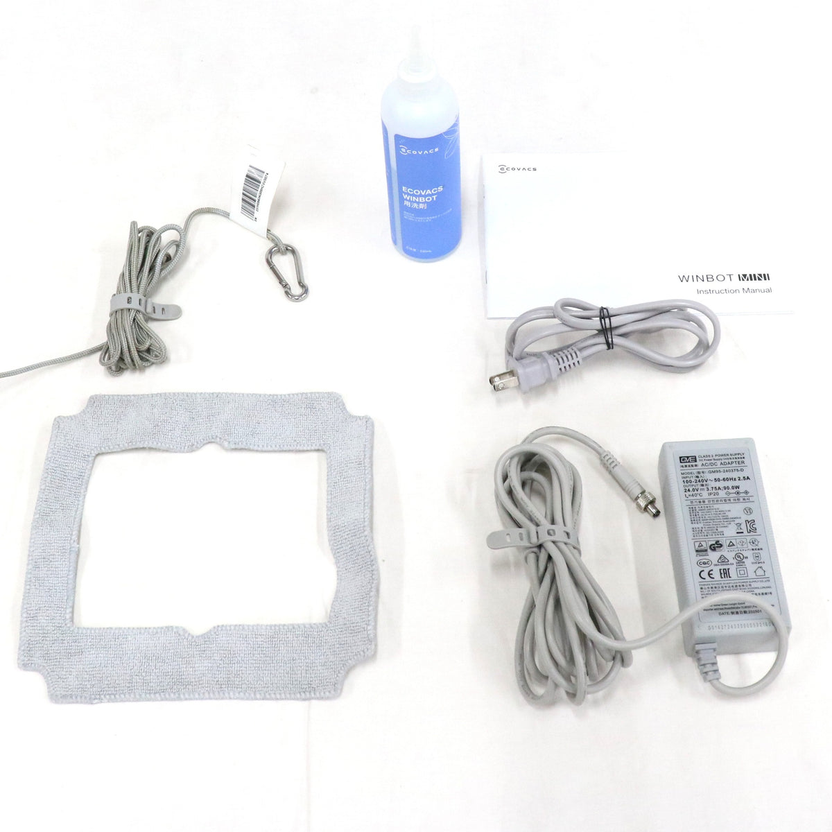 ECOVACS 窓掃除ロボット WINBOT MINI 窓掃除ロボット 商品 winbot-mini   整備済みアウトレット品 [良い(B)]
