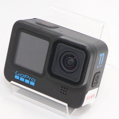 GoPro HERO11 Black hero11-black アクションカメラ アクセサリーセット hero11-black   整備済みアウトレット品 [中古(C)]