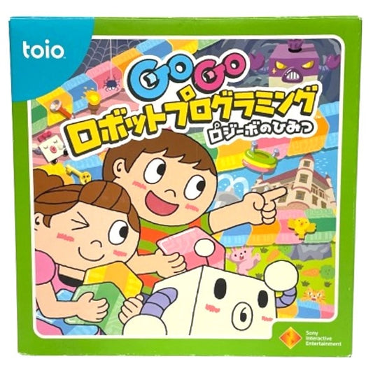[中古(B)] ソニー ロボットトイ toio™(トイオ) 専用ゲームソフト 「GoGo ロボットプログラミング ~ロジーボのひみつ~」 [良い]