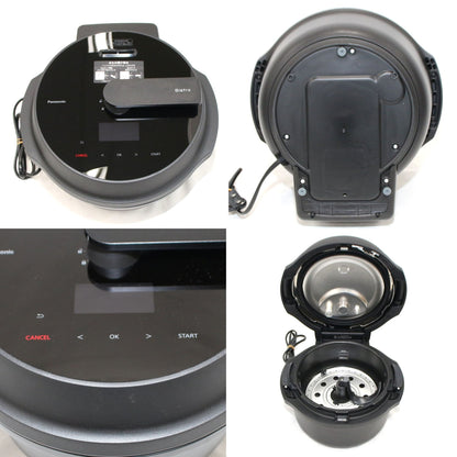 [中古(C)] パナソニック 自動調理鍋 オートクッカー ビストロ NF-AC1000　nf-ac1000-k ブラックnf-ac1000-k　[可]