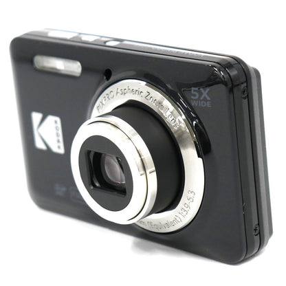 コダック PIXPRO FRIENDLY ZOOM FZ55 コンパクトデジタルカメラ pixpro-fz55-bk  ブラック 整備済みアウトレット品 [中古(A)]