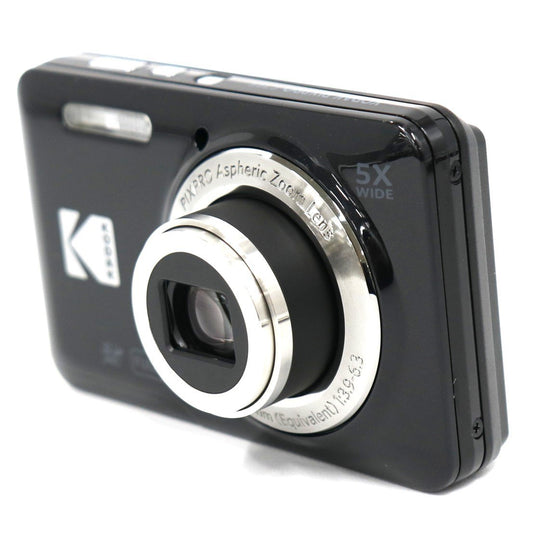 コダック PIXPRO FRIENDLY ZOOM FZ55 コンパクトデジタルカメラ pixpro-fz55-bk  ブラック 整備済みアウトレット品 [中古(A)]