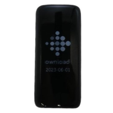 [中古(C)]Fitbit Inspire2 フィットネストラッカー Black ブラック L/Sサイズ　fb418bkbk-frcjk[可]