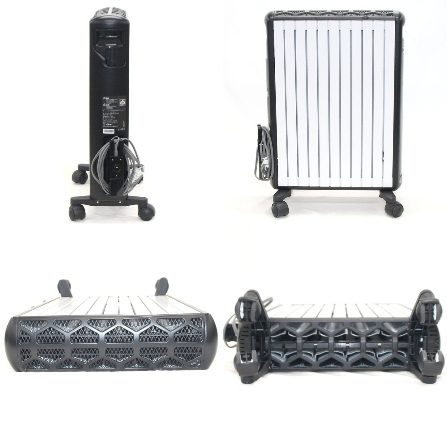 [中古(C)] [2020年発売モデル] デロンギ マルチダイナミックヒーター Wi-Fiモデル MDHAA15WIFI-BK 1500W ピュアホワイト+マットブラック (暖房目安 10~13畳) mdhaa15wifi-bk mdhaa15wifi-bk　[可]
