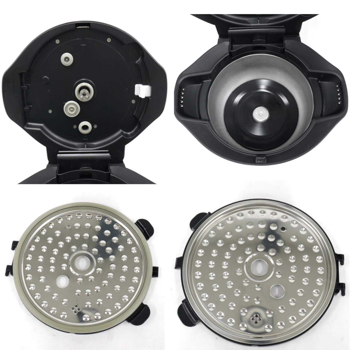 [ジャンク] シャープ ヘルシオ ホットクック KN-HW24H 2〜6人用 2.4L容量　kn-hw24h-b プレミアムブラック[難あり(D)]