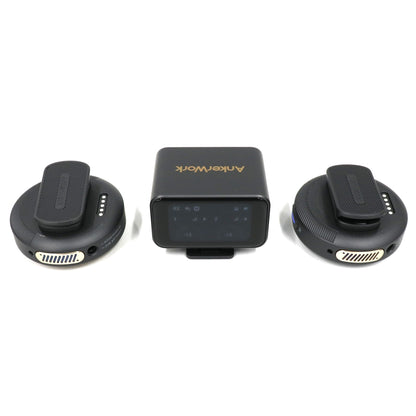 アンカー(Anker) AnkerWork M650 ワイヤレスマイク a3320011  メタリックブラック 整備済みアウトレット品 [中古(C)]