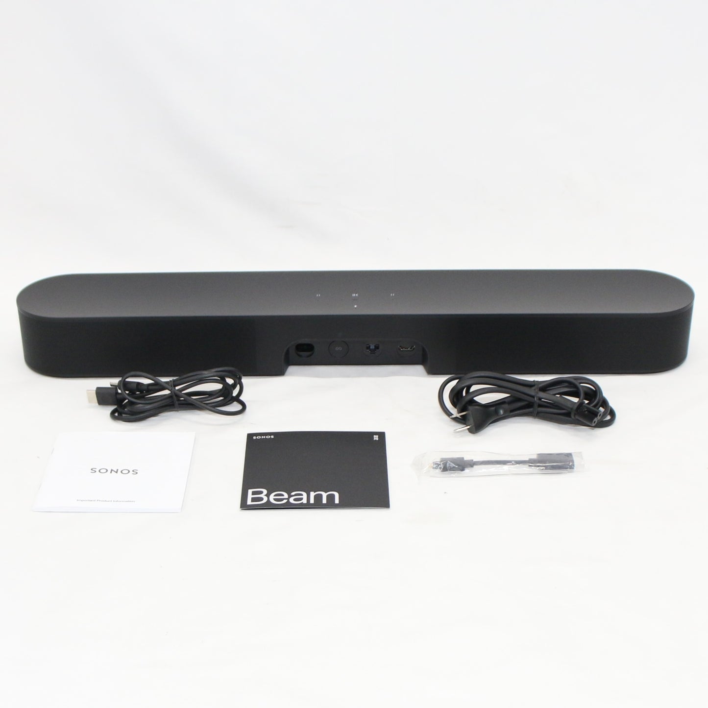 [中古(B)] Sonos Beam (Gen 2) Dolby Atmos対応サウンドバー　beam2jp1blk ブラック [良い]