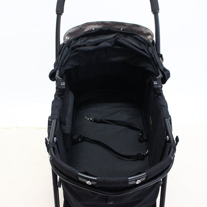 [中古(C)] コンビ ペット用カート ミリクランアルファロング カラパナブラック 4972990197878 ブラック4972990197878　[可]