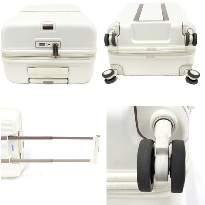 [中古(C)] [3-5泊向けサイズ]サムソナイト ミンター スピナー61 エキスパンダブル 53L/拡張時60L ハードスーツケース samsonite-minter61-iv アイボリー [可]