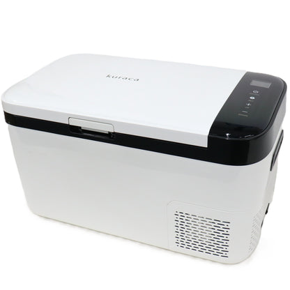 [20L]クラカ(kuraca) ポータブル冷蔵 冷凍庫 KFERA-20-WH　kfera-20-wh  ホワイト 整備済みアウトレット品 [中古(C)]