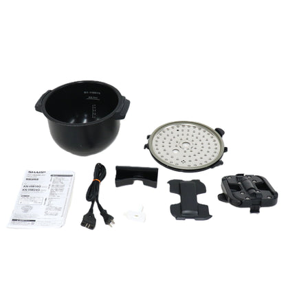 シャープ ヘルシオ ホットクック KN-HW24G 2〜6人用 2.4L容量　kn-hw24g-w  ホワイト 整備済みアウトレット品 [中古(C)]