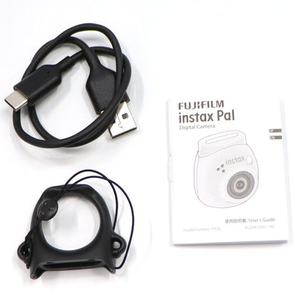 富士フイルム instax Pal インスタントカメラ チェキ　instax-pal-gb  ジェムブラック 整備済みアウトレット品 [中古(A)]