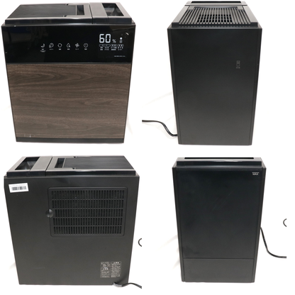 [中古(B)] THREEUP（スリーアップ） GRANLUXE 気化式加湿器 GX-T2267 （木造25畳/プレハブ42畳) gx-t2267-bk  [良い]