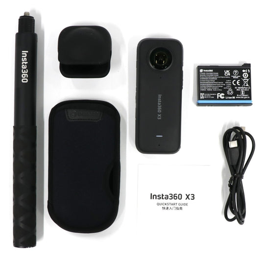 Insta360 X3 360度カメラ アクセサリーセット　insta360-one-x3   整備済みアウトレット品 [良い(B)]
