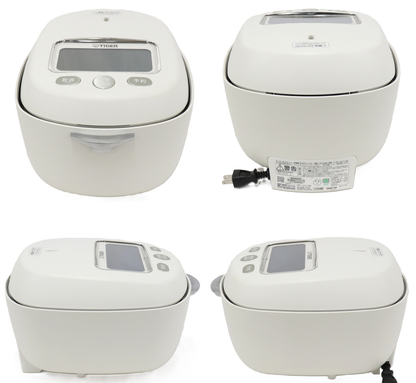 [中古(B)] [3.5合炊き] タイガー魔法瓶 土鍋ご泡火炊き JRX-G060 土鍋圧力IH式 炊飯器 jrx-g060wg アイボリーホワイト [良い]