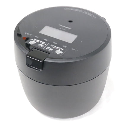 [中古(B)] [5合]パナソニック 圧力IHジャー炊飯器 SR-CR10B sr-cr10b-k ブラック [良い]