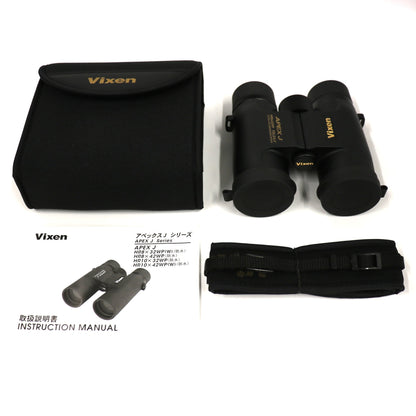 [倍率8倍]ビクセン APEX J HR8×32WP(W) 防水双眼鏡 vixen-apex-j-hr832wp   整備済みアウトレット品 [良い(B)]