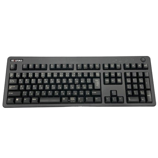 REALFORCE R3 キーボード ハイブリッド フル 30g 日本語配列 ブラック R3HA13 [中古][良い(B)]