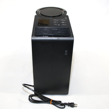 THREEUP（スリーアップ）GRANLUXE 気化式加湿器 （木造8.5畳/プレハブ14畳） CL-T2269 cl-t2269-bk  ブラック 整備済みアウトレット品 [中古(C)]