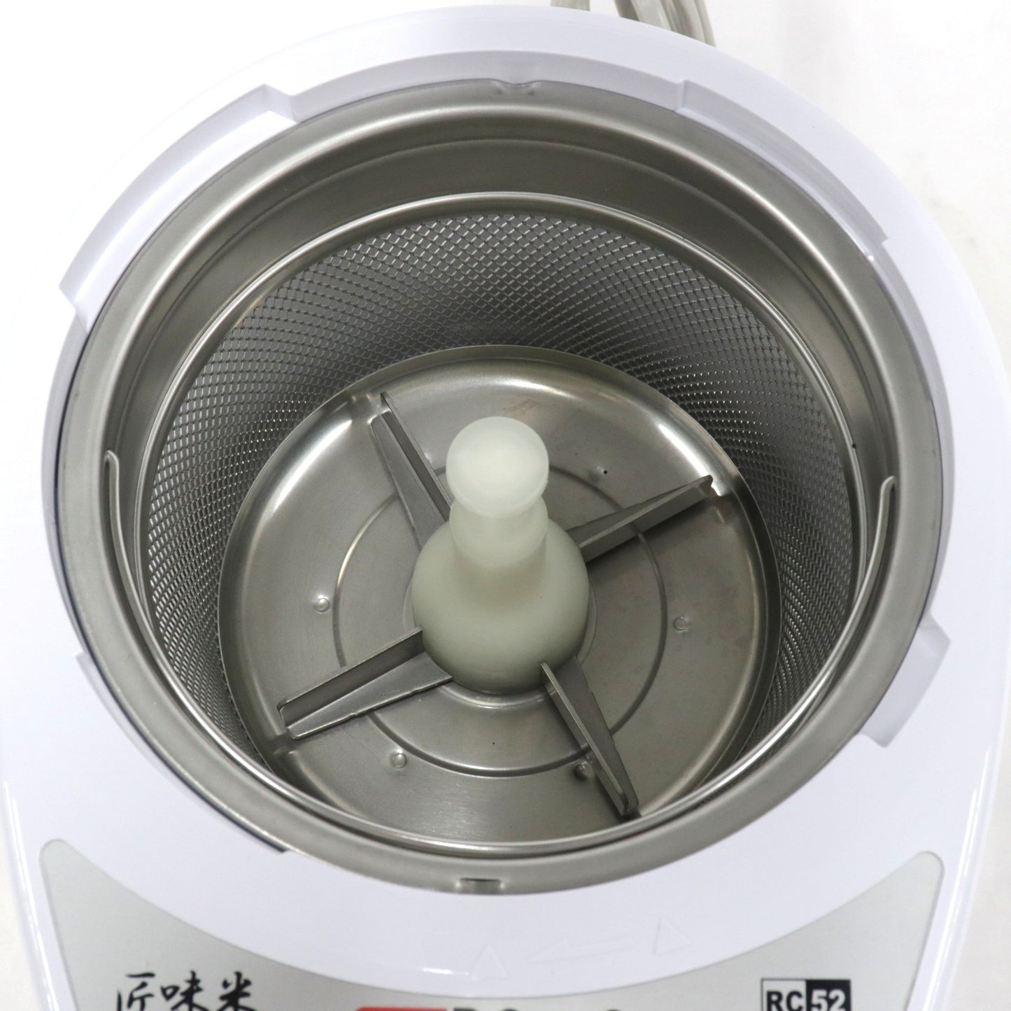 [中古(B)] 山本電気 精米機 MICHIBA KITCHEN PRODUCT RICE CLEANER 匠味米 Premium White MB-RC52W mb-rc52w  [良い]