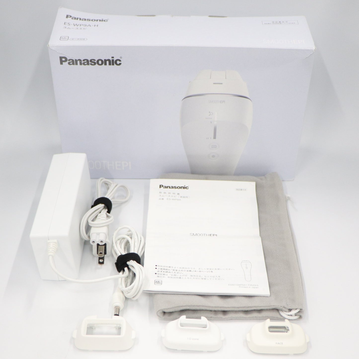 [中古(C)] パナソニック 光美容器 光エステ＜ボディ＆フェイス用＞スムースエピ ES-WP9A es-wp9a  [可]