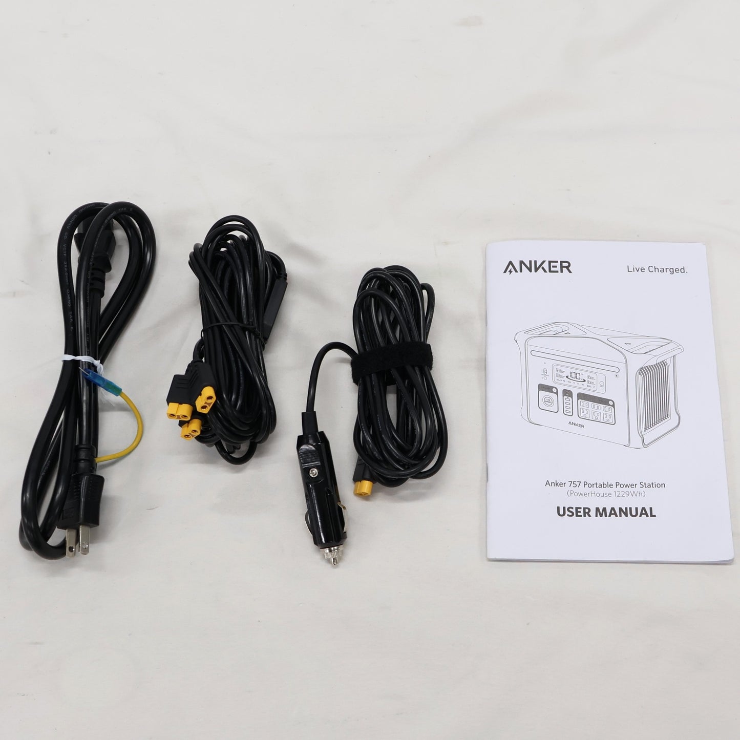 [中古(B)] Anker 757 Portable Power Station (PowerHouse 1229Wh) A1770513 ポータブル電源　ank-757-1770513  [良い]