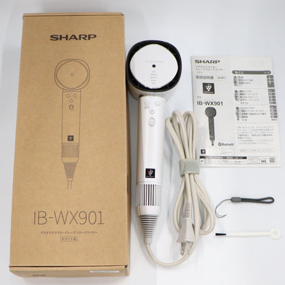 [中古(C)]シャープ プラズマクラスタードレープフロードライヤー IB-WX901 ホワイトib-wx901-w　[可]