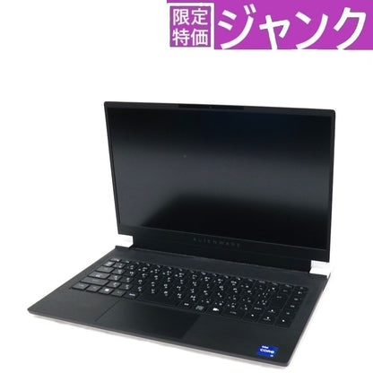 DELL(デル) ALIENWARE X14 プラチナ（RTX 3050TI搭載）ゲーミングノートパソコン (Core(TM) i7-12700H /GeForce RTX™ 3050Ti /14型/16GB/M.2 SSD 512GB/144Hz)　caa1300spoas160n30jp   ジャンク品 [難あり(D)]