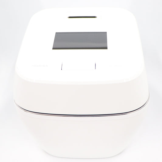 [中古(B)] [5.5合炊き] 東芝 炎匠炊き RC-10ZWV 真空圧力IH 炊飯器 ホワイト [良い]