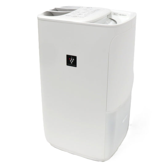 [中古(C)] シャープ プラズマクラスター搭載 HV-T55 ハイブリッド式加湿機 (木造9畳/プレハブ15畳) hv-t55-w ホワイトhv-t55-w　[可]