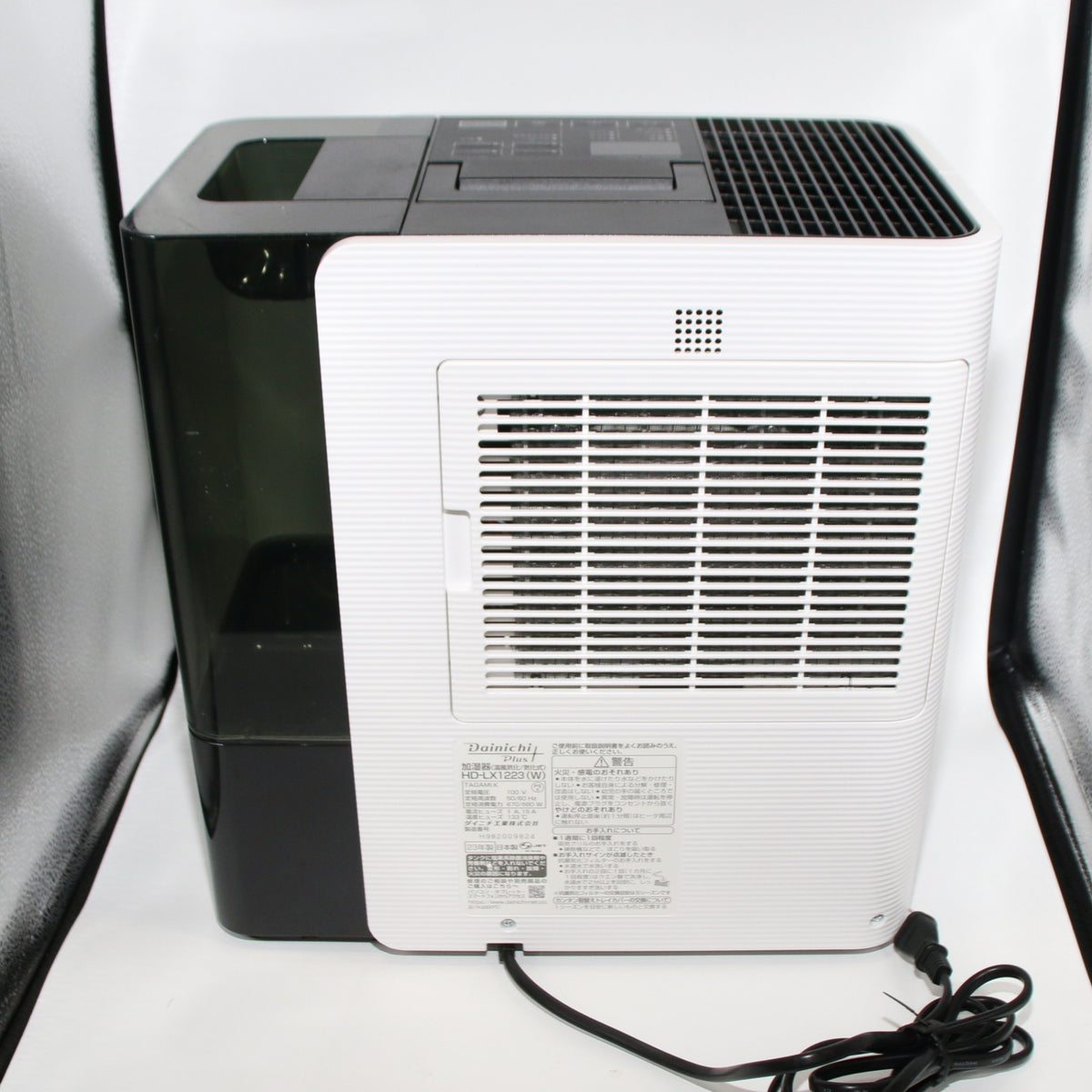 ダイニチ プラス(Dainichi Plus) HD-LX1223 ハイブリッド式加湿器　hd-lx1223-sw  スノーホワイト 整備済みアウトレット品 [良い(B)]