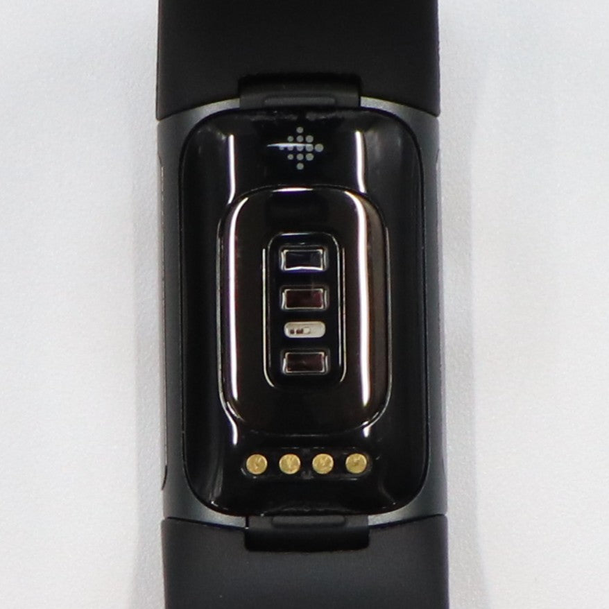 [中古(A)] Fitbit Charge5 GPS搭載フィットネストラッカー ブラック L/Sサイズ FB421BKBK-FRCJK fb421bkbk-frcjk [非常に良い]