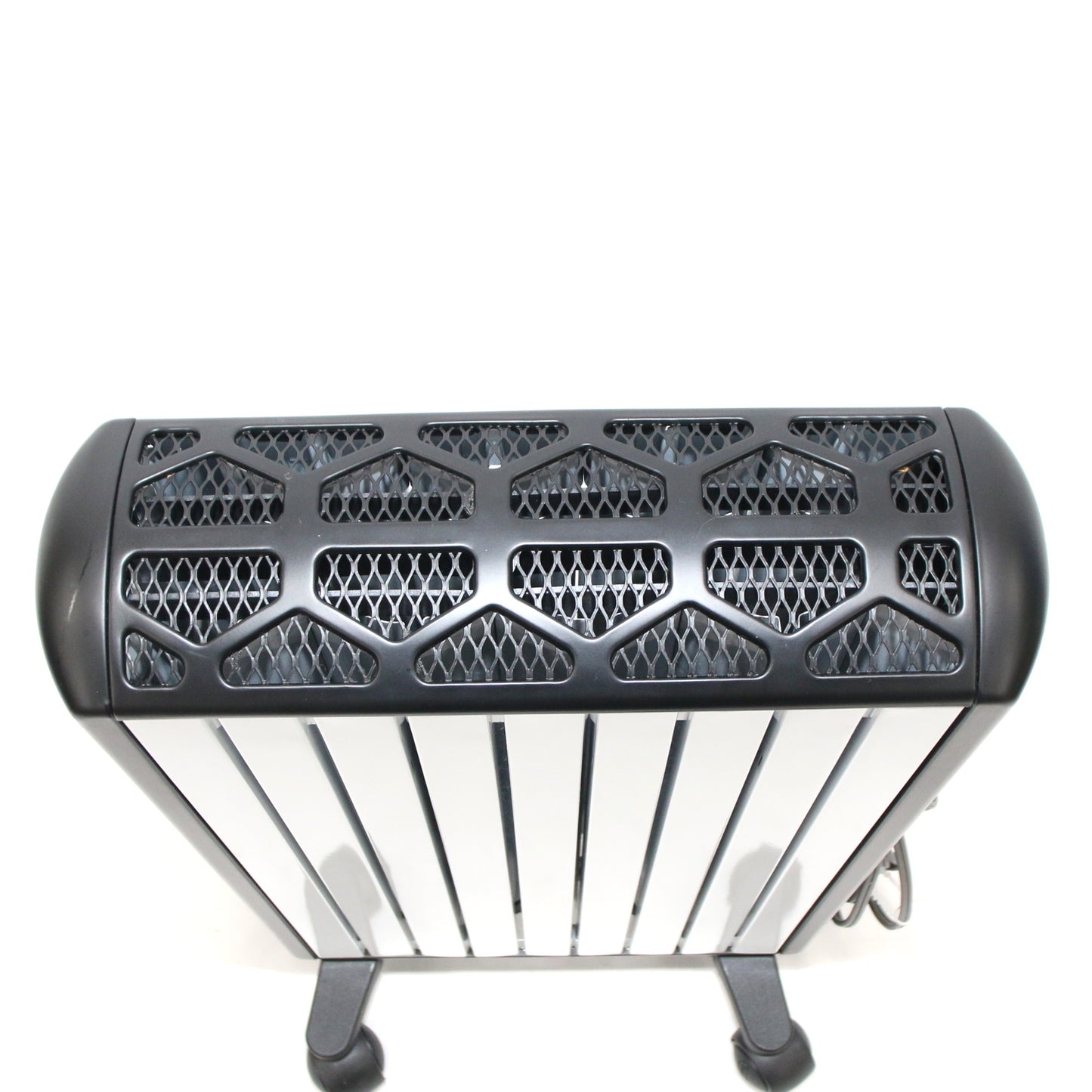 [中古(C)] [2020年発売モデル] デロンギ マルチダイナミックヒーター MDHU12-BK 1200W ピュアホワイト＋マットブラック (暖房目安 8～10畳)　mdhu12-bk mdhu12-bk　[可]