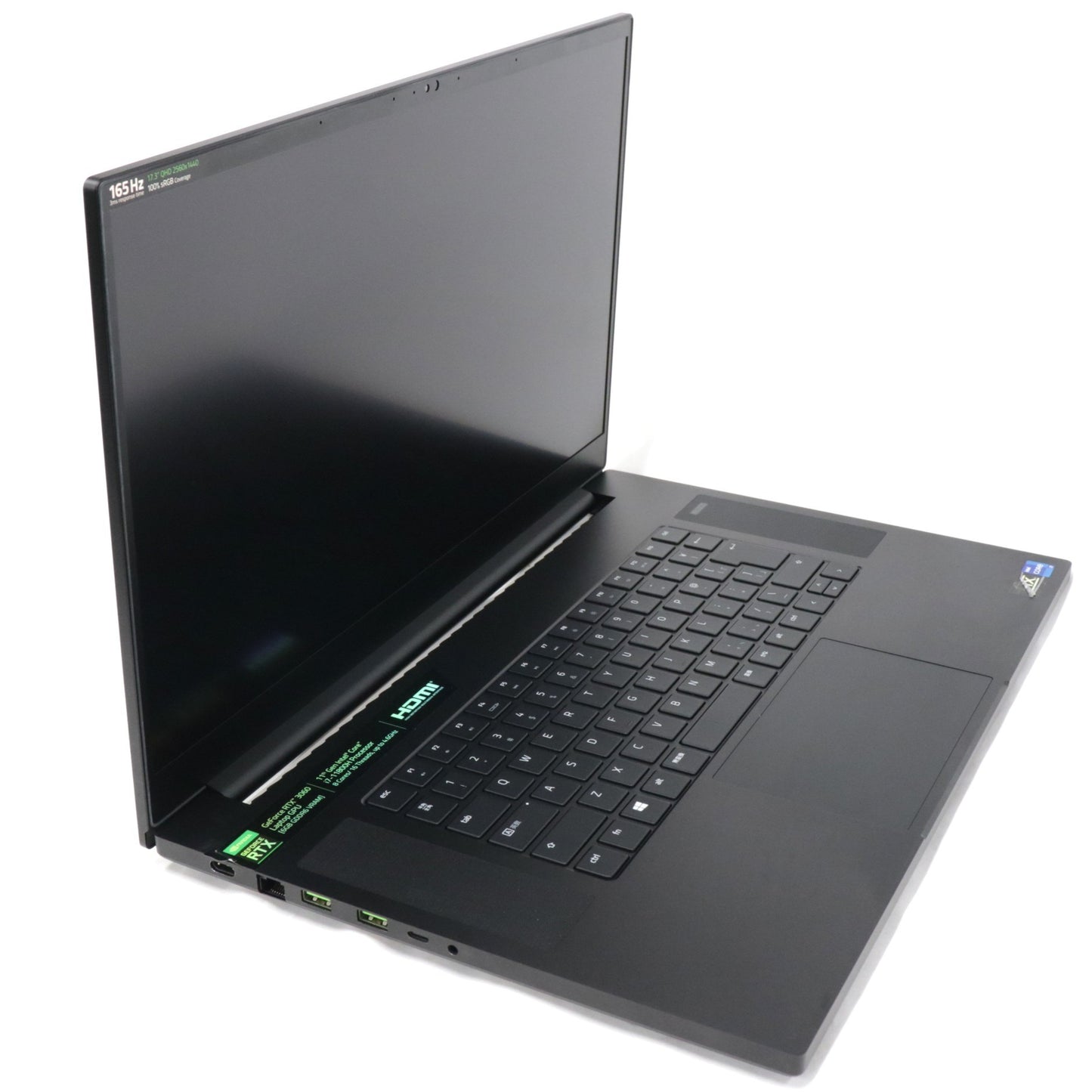 [中古(B)] RAZER Blade17 ゲーミングノートPC (Core-i7-11800H/GeForce RTX3060/17.3型/16GB/165Hz) rz09-0406aja3-r3j1 ブラック [良い]