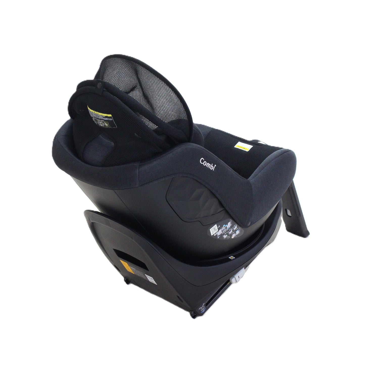 [中古(C)] コンビ クルムーヴ R129 エッグショック CA チャイルドシート (ISOFIX固定 / R129適合) 4972990186018 ブラック 　[可]