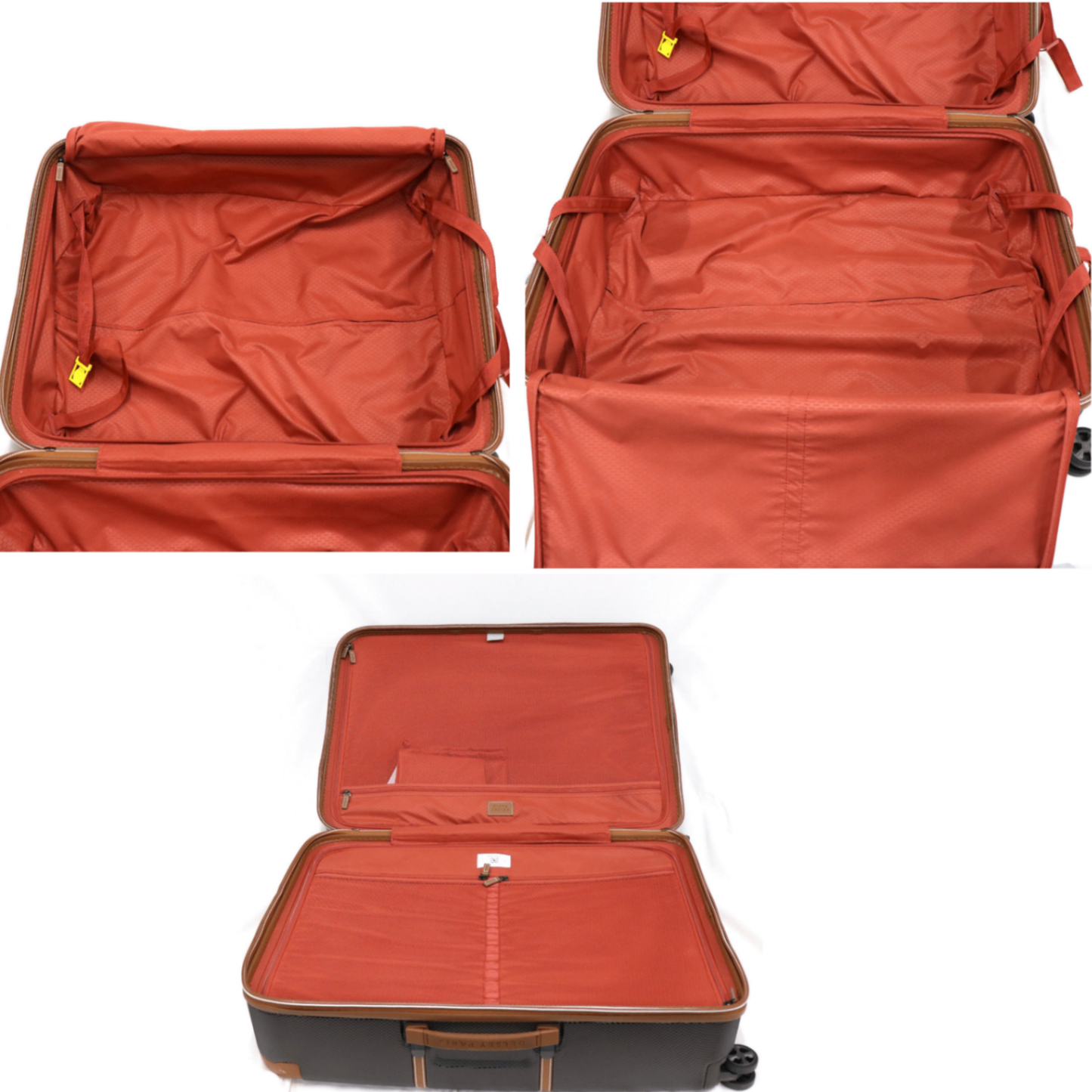 [8-10泊向けサイズ]DELSEY CHATELET AIR 2.0 Lサイズ(77cm) 110L ハード スーツケース delsey-chateletair77-br  ブラウン 整備済みアウトレット品 [中古(C)]