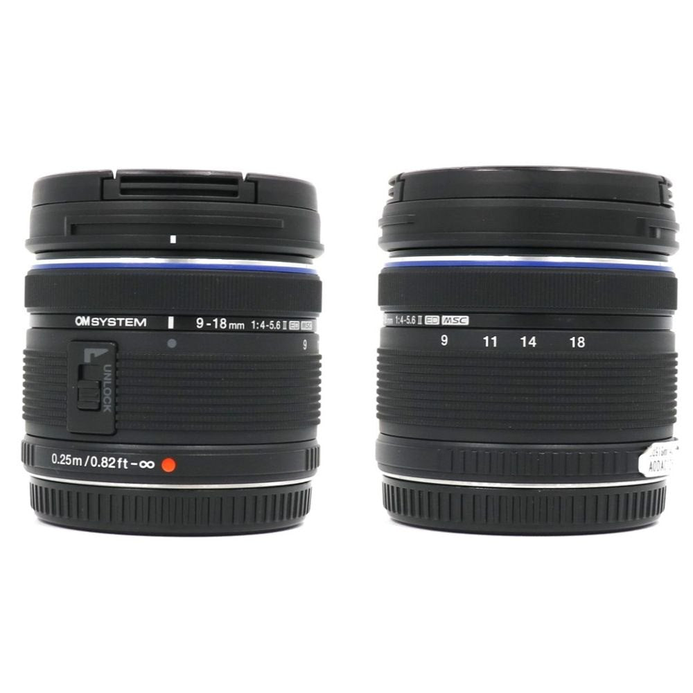 OM SYSTEM M.ZUIKO DIGITAL ED 9-18mm F4.0-5.6 II 超広角ズームレンズ ed918mmf40-56-2   整備済みアウトレット品 [中古(A)]